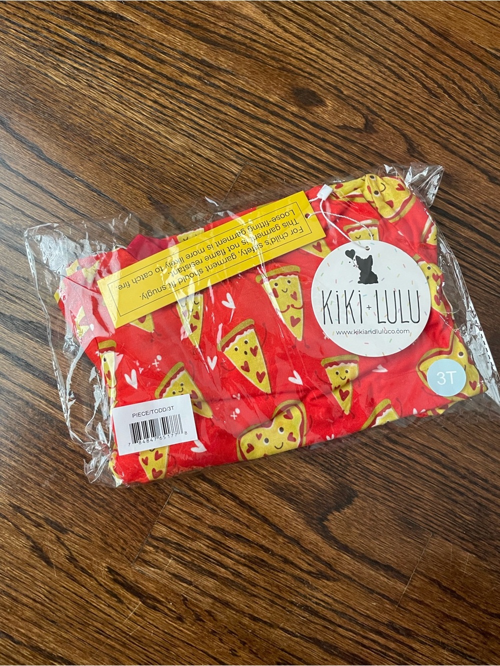 Kiki + Lulu Pizza PJs 3T